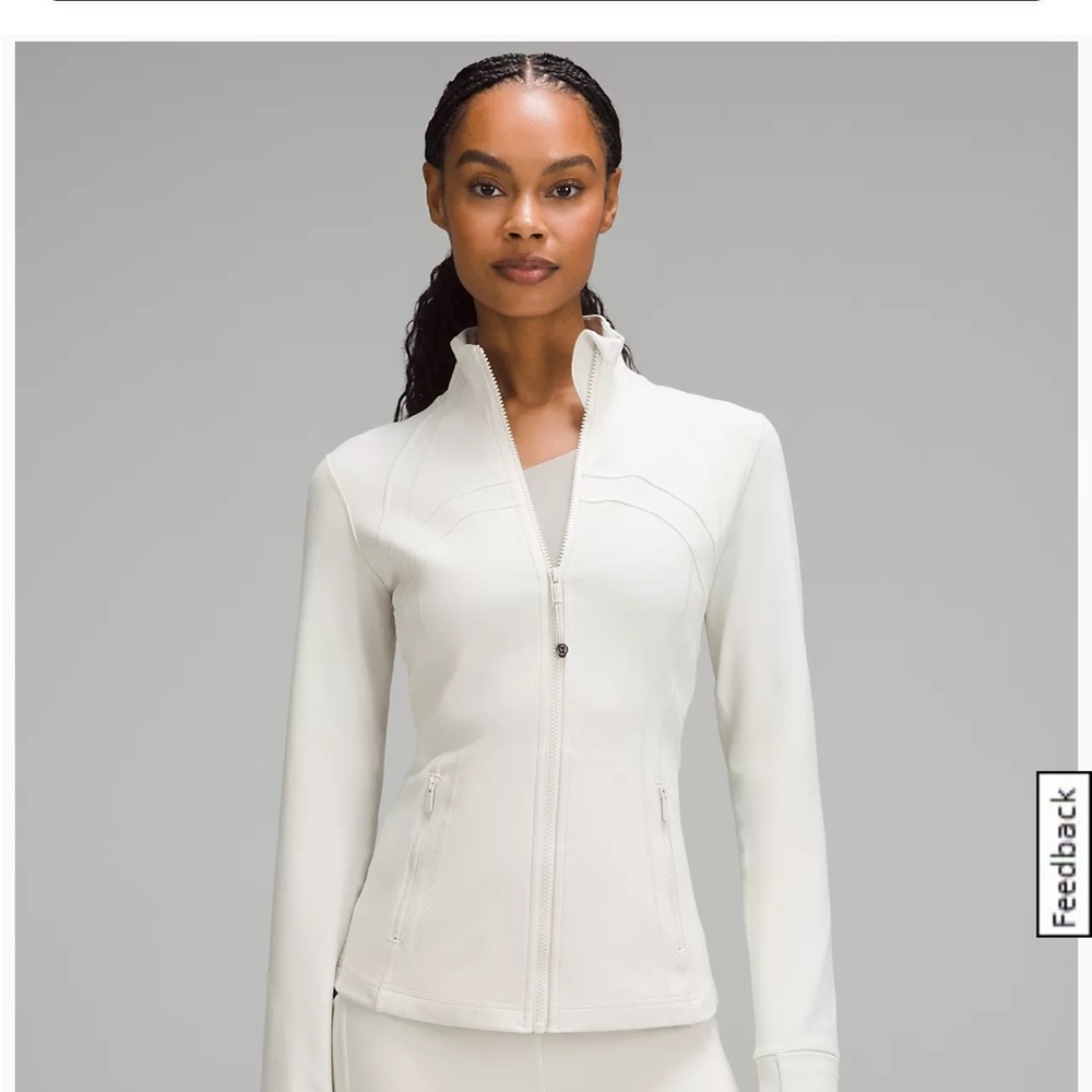 Lululemon Define jacket gray camouflage size 0